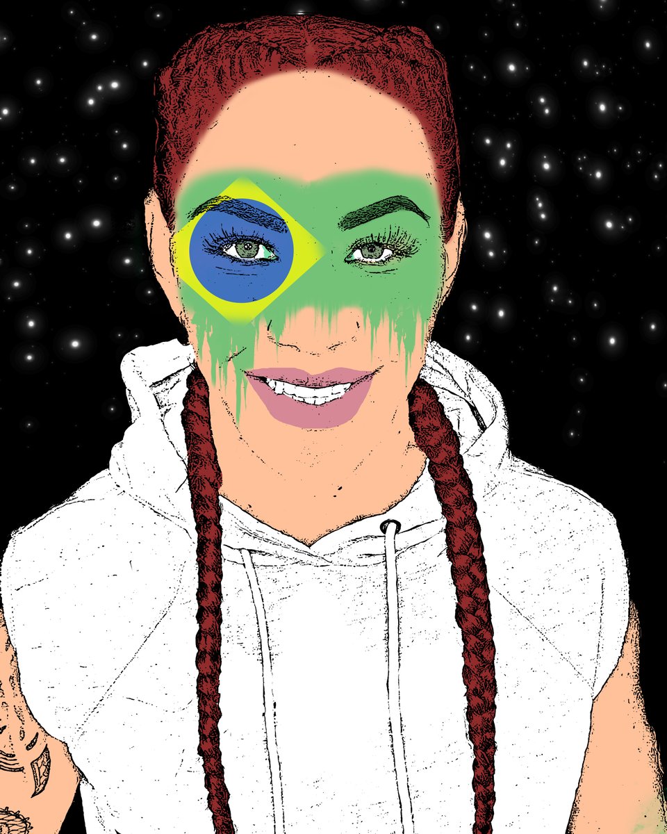 im_anonhuman's tweet photo. Had some time &amp; had to do something for the amazing @criscyborg! She is an legendary athlete &amp; an even more incredible person. Can't wait to see her back in the cage and hopefully visiting Texas again soon!  

@BellatorMMA #BellatorLA #Bellator238 #CyborgNation #CrisCyborg #GOAT https://t.co/xqdpCW4swF