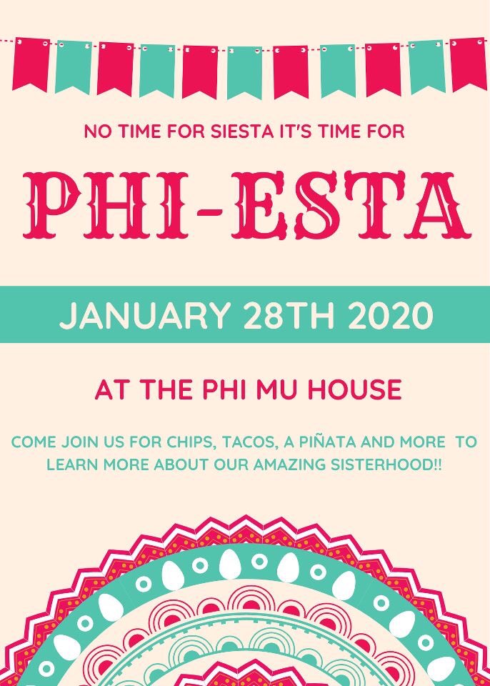 Come out for taco tuesday with our sisters to learn more about our chapter 🌮