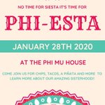 Photo by Phi Mu (@PhiMuECU)