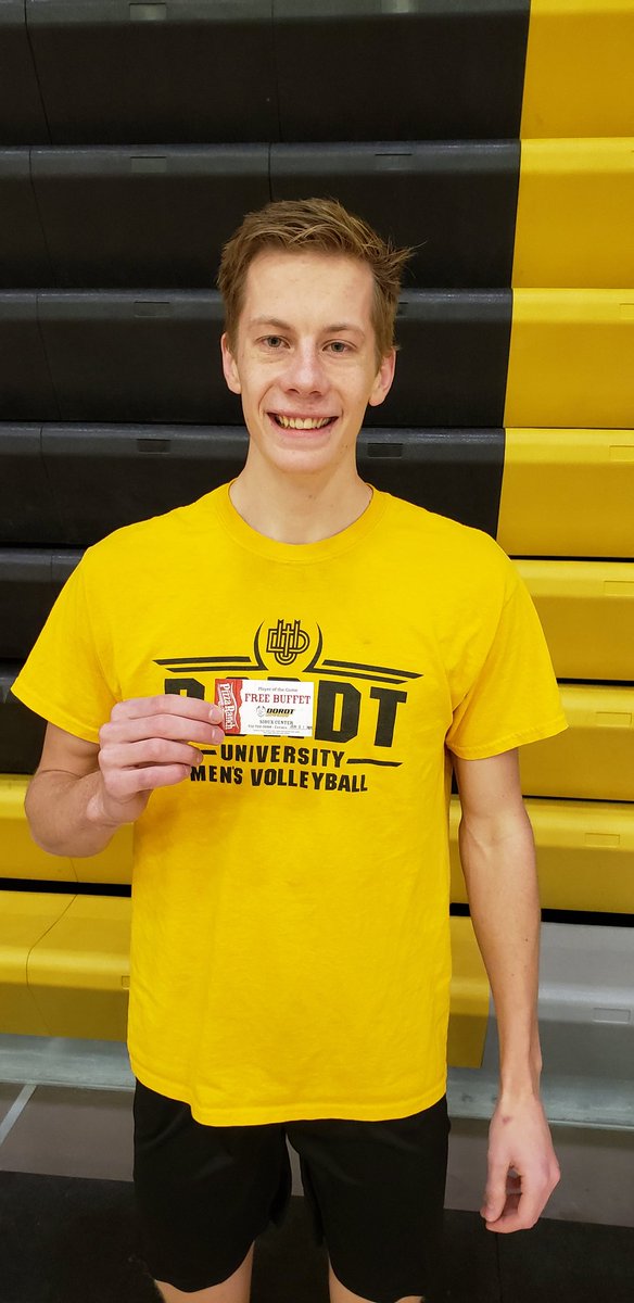 Dordt Men's Volleyball (@dordtvolleyball) on Twitter photo Congrats to senior Tyler Postma for earning the A.C.E. of the Week Award sponsored by <a href="/SC_PizzaRanch/">Sioux Center Pizza Ranch</a>.
Attitude
Contribution
Effort
Great job Tyler! Congrats to senior Tyler Postma for earning the A.C.E. of the Week Award sponsored by <a href="/SC_PizzaRanch/">Sioux Center Pizza Ranch</a>.
Attitude
Contribution
Effort
Great job Tyler!