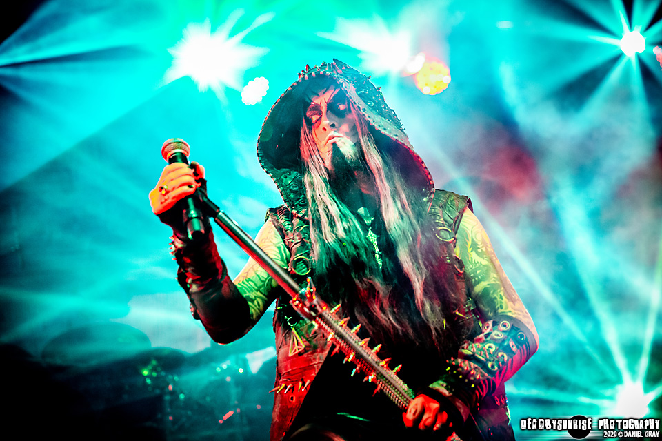 Norwegian black metal force <a href="/dimmuborgir/">Dimmu Borgir</a> took to the stage alongside Finnish prog metallers <a href="/amorphis/">Amorphis</a> at <a href="/O2ForumKTown/">O2 Forum Kentish Town</a> last night (22 Jan) for a mighty co-headline show.

Photo credit: <a href="/deadbysunrise/">Daniel Gray</a>