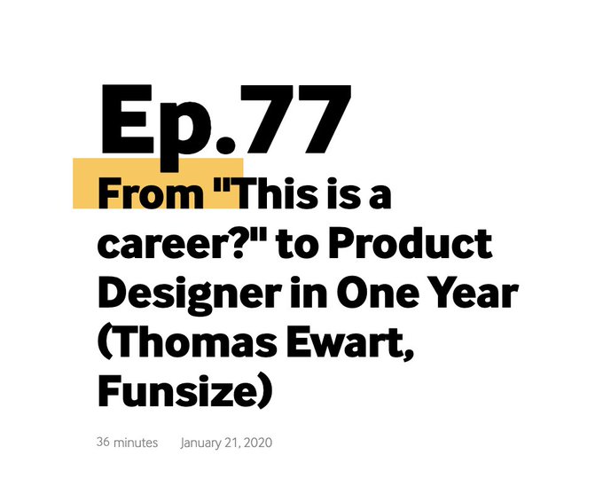 A new episode of The Hustle Podcast is out with Funsize's own, @thomasmewart, talking about his path<a href="/tag/nonprofits"class="tags"><span>#nonprofits</span></a><a href="/tag/methodweek"class="tags"><span>#methodweek</span></a>