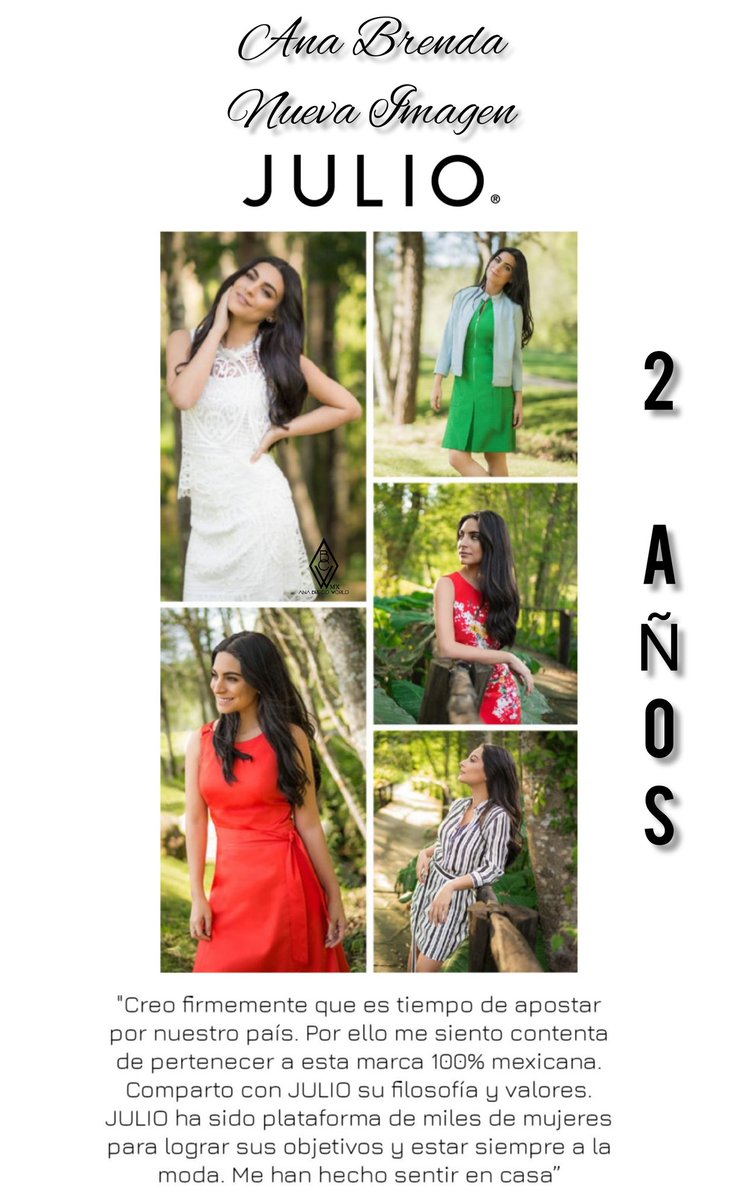 anabrecoworldmx's tweet photo. Hace dos años @anabreco 💭👸❤ se convirtió en la #nuevaimagen de @Grupo_JULIO con la campaña #pv18 👸💭👗❤
#anabreco #anabrenda #anabrendacontreras
#ellaeligejulio #julio #grupojulio #ModaJulio https://t.co/eslwI3qq7t