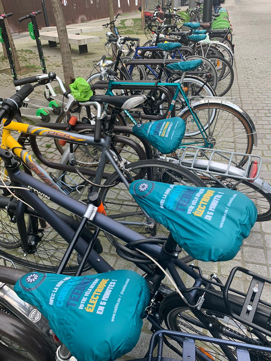 teebike_wheel's tweet photo. Parce que vos petites selles adorées méritent bien de passer l'hiver au chaud ❄🙊
#velo #ville #mobilité #teebike #cadeau https://t.co/cbsg18T1o1