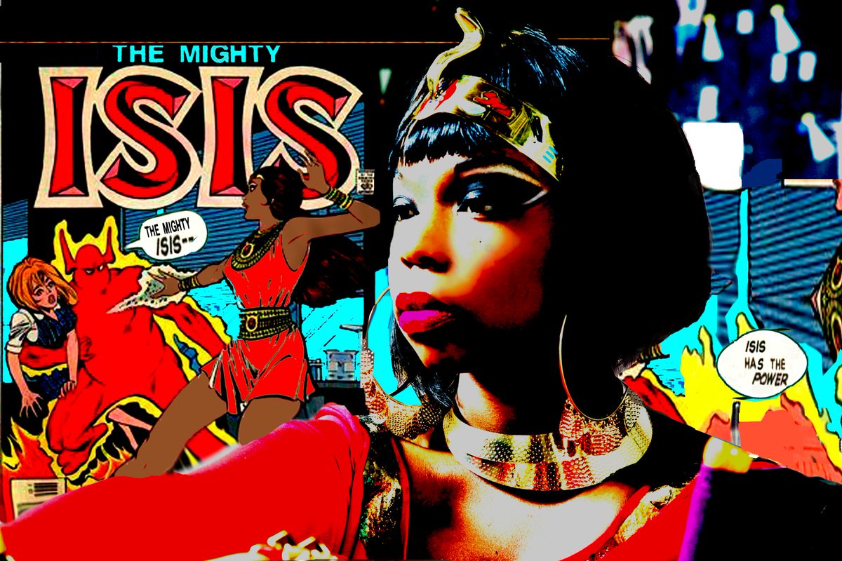IceWaterCandy's tweet photo. The Goddess known as, Isis Aisha @icewatercandy  😘
#hiphopfineart #Isiskenney #hiphopdecor
https://t.co/RoP7asyEcA https://t.co/ehzmyCxFWK