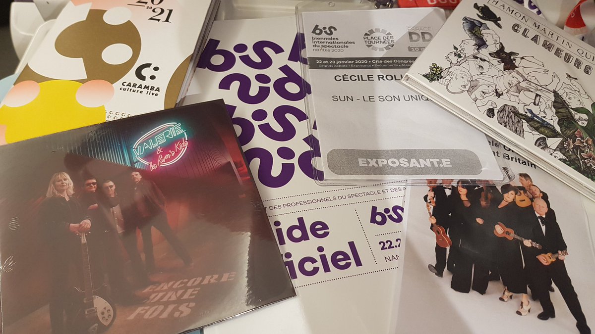 CecRolland's tweet photo. Fin des #BIS2020, rencontres riches, belles découvertes, et des idées à concrétiser ! On en reparlera sur @LeSonUnique #MadameSuzieProd #ALaZim #LeCercleKarre @Masiart https://t.co/gwng4Os5O7