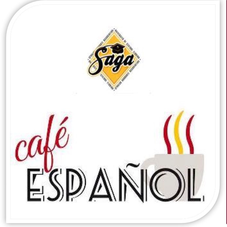 UCFSaGA's tweet photo. Café Español está de regreso! Primer #CaféEspañol el 29 de enero a las 3:30pm @TCH 358B #UCF #SaGA #SigmaDeltaPi https://t.co/Uwd5Wyzf1t