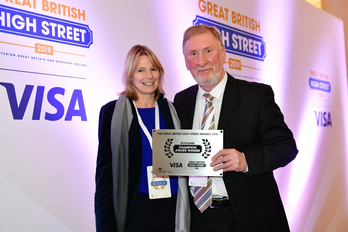 Which Scottish high street is the Champion High Street Award winner? 🏆 Congratulations to Prestwick. #MYHIGHSTREET