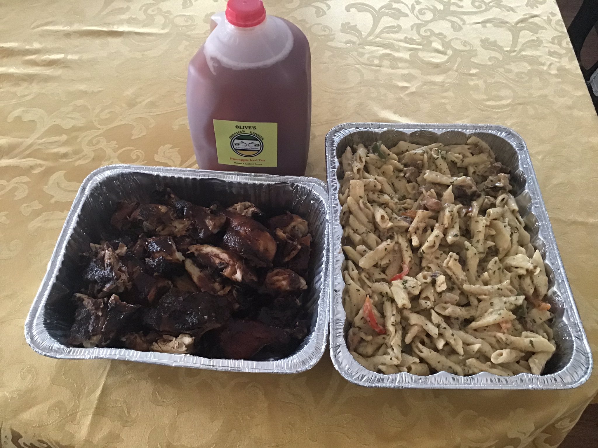 Olives Jamaican Kitchen on Twitter to Olive’s Jamaican