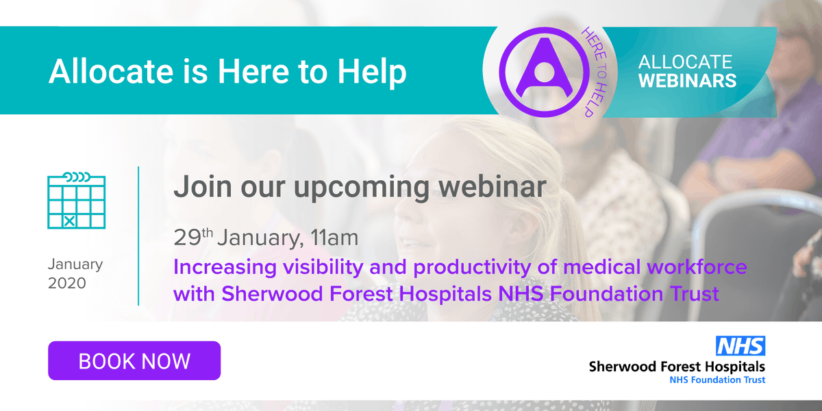 RLDatixUKI's tweet photo. Want to increase visibility and productivity of your medical workforce and achieve significant savings? Join our #AllocateHereToHelp webinar. @SFHFT will be sharing their story on how they achieved just that!
https://t.co/CLmomTiHLA #AllocateCommunity #ActivityManager #JobPlan https://t.co/pds3lhEtKT