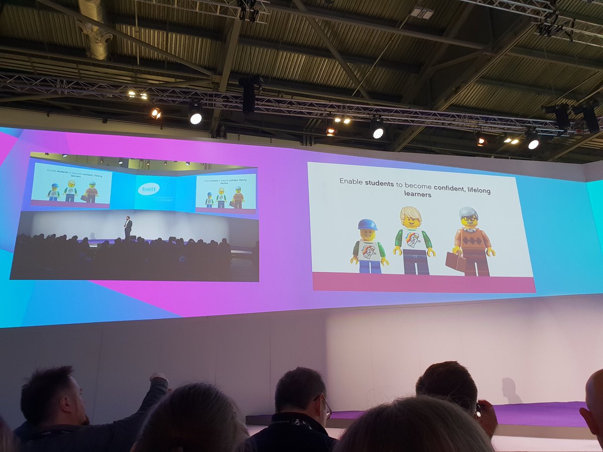 "The passion for longlife learning should start with children."

Il direttore di Lego Education, Esben Staerk.

#legoeducation #bett2020 #AI <a href="/Bett_show/">Bett Global</a> <a href="/LEGO_Group/">LEGO</a>