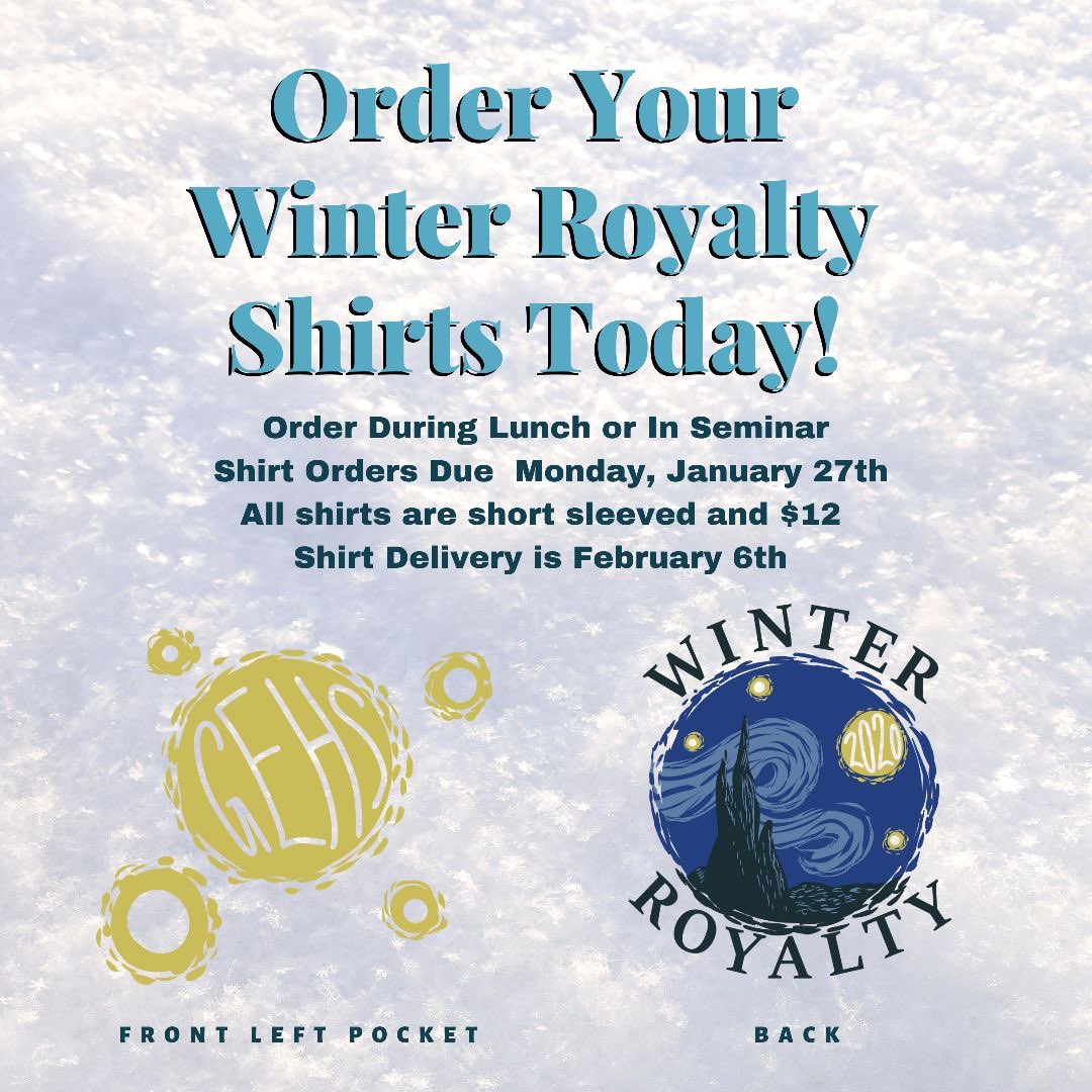 TheBlazerStop's tweet photo. Winter Royalty is February 8th so make sure to get a shirt to remember the night! https://t.co/hfaCtI6HHU