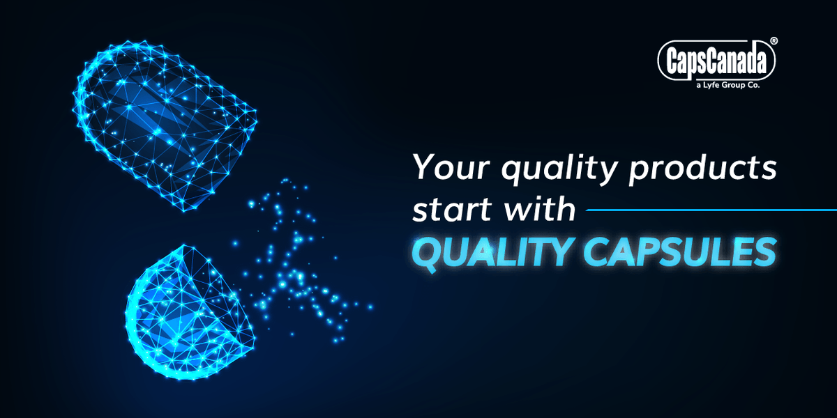 capscanada's tweet photo. The top 2 reasons to choose CapsCanada’s high-quality capsules: Better product performance and higher yields on your filling machines. Learn more: https://t.co/instqTl0kH
---
#pharmaceuticalindustry #emptycapsules #qualitycapsules #productmanufacturing #hpmc #gelatincapsules https://t.co/i4d1PsHXs8