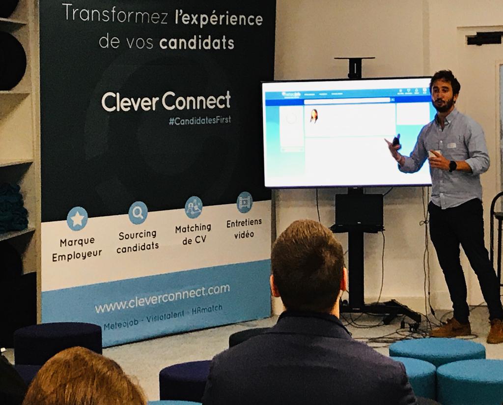 CleverConnect's tweet photo. Le matching appliqué au recrutement, comment ça fonctionne chez @CleverConnect ?
Explications par Gonzague Lefebvre, notre cofondateur à l’occasion d’un petit dej RH dans nos locaux ce matin, en présence de nos partenaires.
#rh #parcing #recrutement #candidats #emploi https://t.co/RbqsrFkGT3
