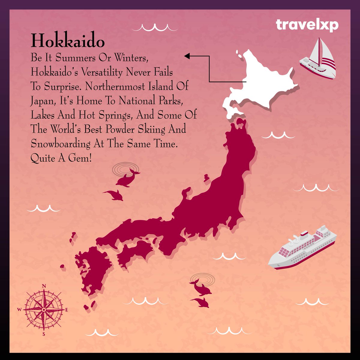 TravelxpUK's tweet photo. Japan is beautiful but the country's travel destinations are pretty much hidden gems &amp; we did our jobs of digging out the best places you can visit there! 🗾

Comment below and tell us if you agree with our picks!

#Travelxp #Japan #UnexploredDestinations #HiddenGems https://t.co/maqx7YNmDf
