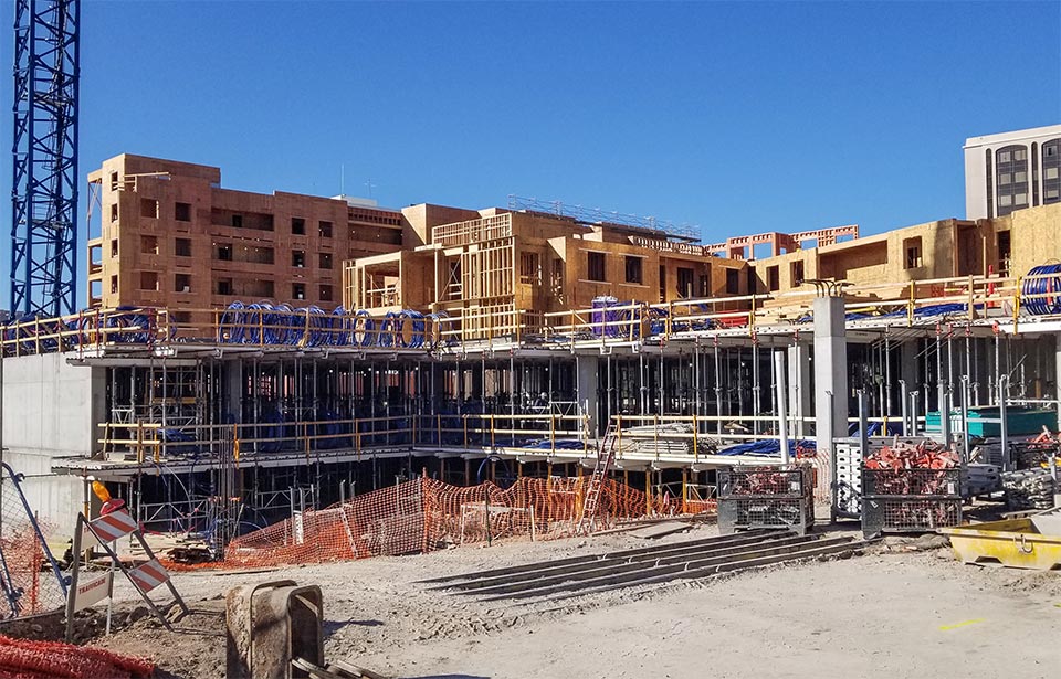 TIBOAZ's tweet photo. Some cool photos from @TofelDent of The Flinn Apartments progress https://t.co/HICOQ57zVQ