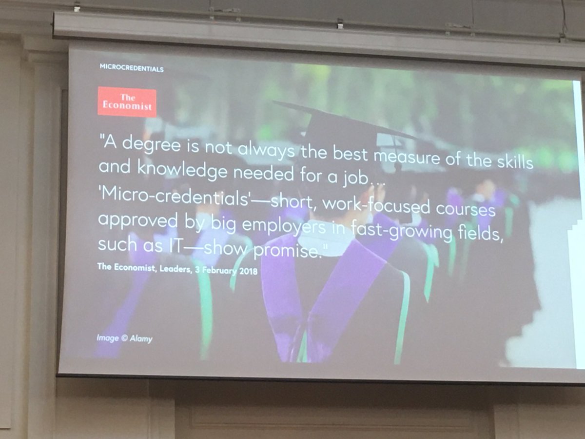 neilmosley5's tweet photo. Will microcredentials realise their promise and potential? What needs to happen? #FLforum https://t.co/wgXyxivi3u