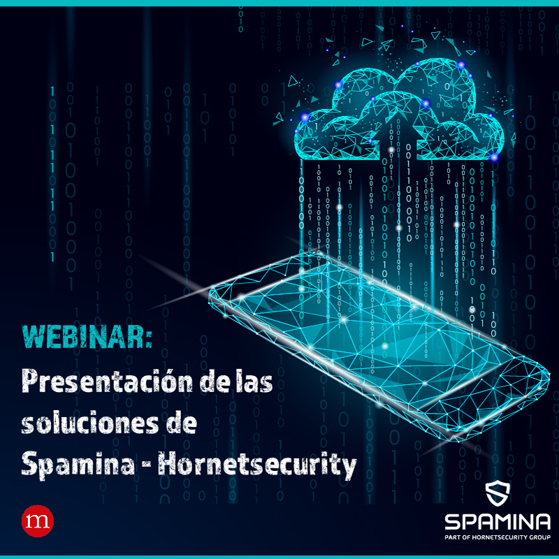 micronet's tweet photo. Descubre nuestras nuevas soluciones y protégete de #ciberataques! Apúntate al #webinar comercial de Spamina – Hornetsecurity Group ⌛ Este jueves, 23 enero. 05:00 CET 📲 Registro gratuito.

Inscripción en el siguiente enlace:  https://t.co/ONM3lKA6KW https://t.co/zvggMt0Pc0