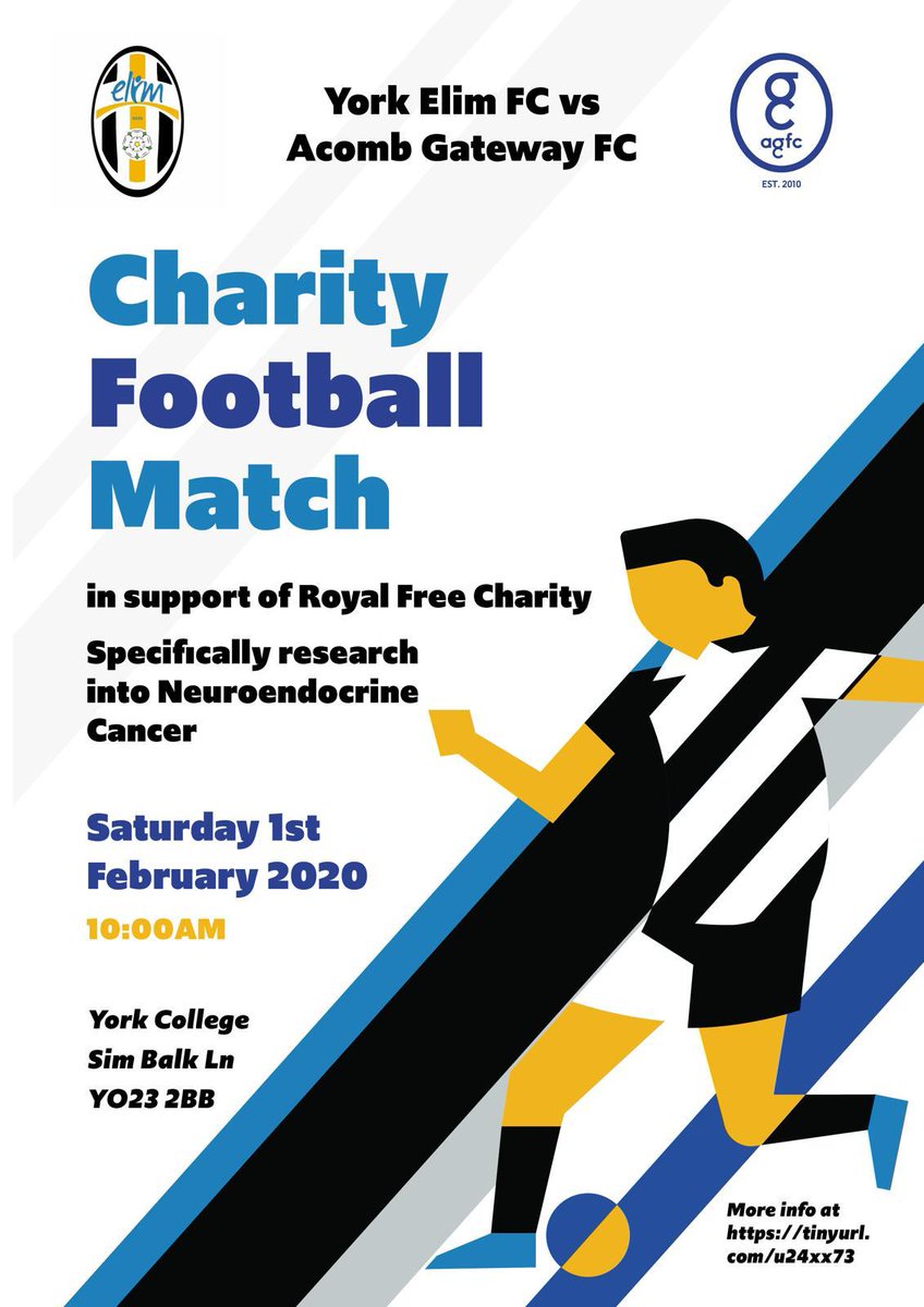 YorkElimFC's tweet photo. Please come along and support this worthy cause if you are able to

If you can't attend but would still like to help please visit the link in the below image

Please share/retweet ❤️

@YCFLOfficial @AcombGatewayfc https://t.co/EWyGipCu5W