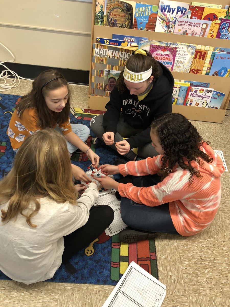 MrsTopolewski's tweet photo. Ss in @OceanAveSchool STEM club build structures from gummies and toothpicks based on blue print drawings @MTPSpride #MTPSPride #OASPride https://t.co/4dwdvg7oq6