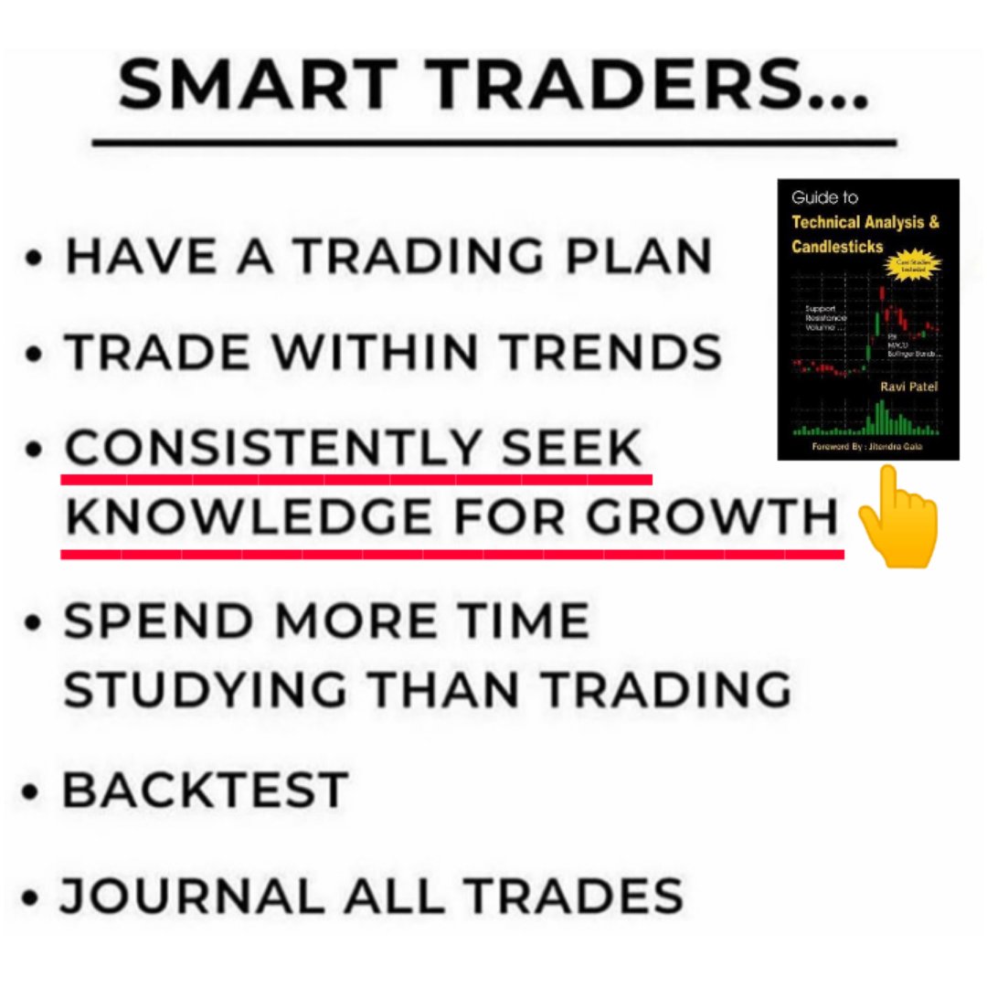 BuzzingstockH's tweet photo. Be a Smart Trader. Learn #TechnicalAnalysis
Always remember -
Bulls make money, bears make money, pigs get slaughtered.
#StockMarket #Stocks #BSE #NSE
#TechnicalAnalysisGuide #TechnicalAnalysisBook https://t.co/YxvUJixlCs