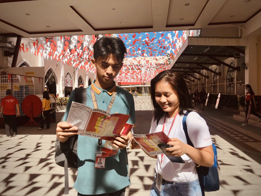 ssha_sbu's tweet photo. helpful tool in creating simple yet beneficial ways on how the Philippine society can move forward, with peace.

Grab a copy now!

#ToxicFilipinoCulture
#InvolveYourself
#ExperienceToInfluence https://t.co/LZqNFiPare