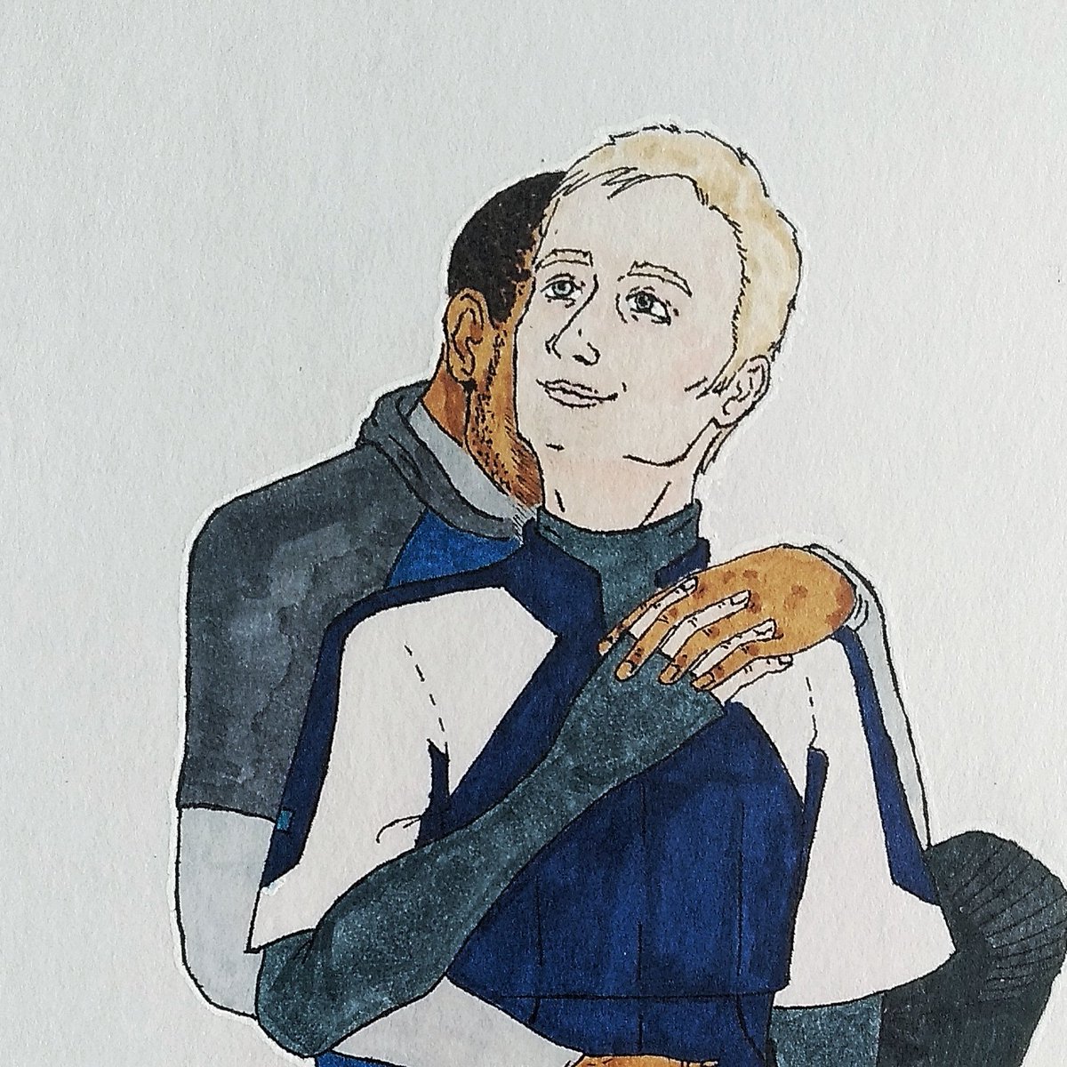 Dark_and_Scary's tweet photo. So, I managed not to mess it up too much.
Gimme more of these android boys! (Or I'll continue making bad fanart myself!)
#dbh #detroitbecomehuman #simarkus #simkus #markussimon #simonmarkus #simonxmarkus #markusxsimon https://t.co/yrWlKVJrvS