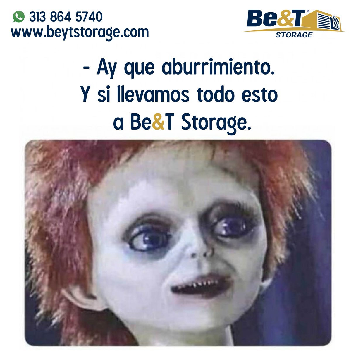 BeYTstorage's tweet photo. Cuando tu casa está llena de cosas que no caben y no aguantas el desorden... https://t.co/ea8TDk48Au
