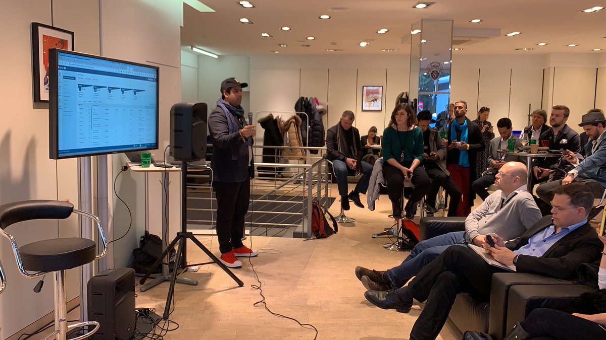 Pathfounders's tweet photo. #Pathfounder @ Davos sessions kicking off with https://t.co/0VdrfwMrhk & @sachinduggal https://t.co/YlbHFhMvIb