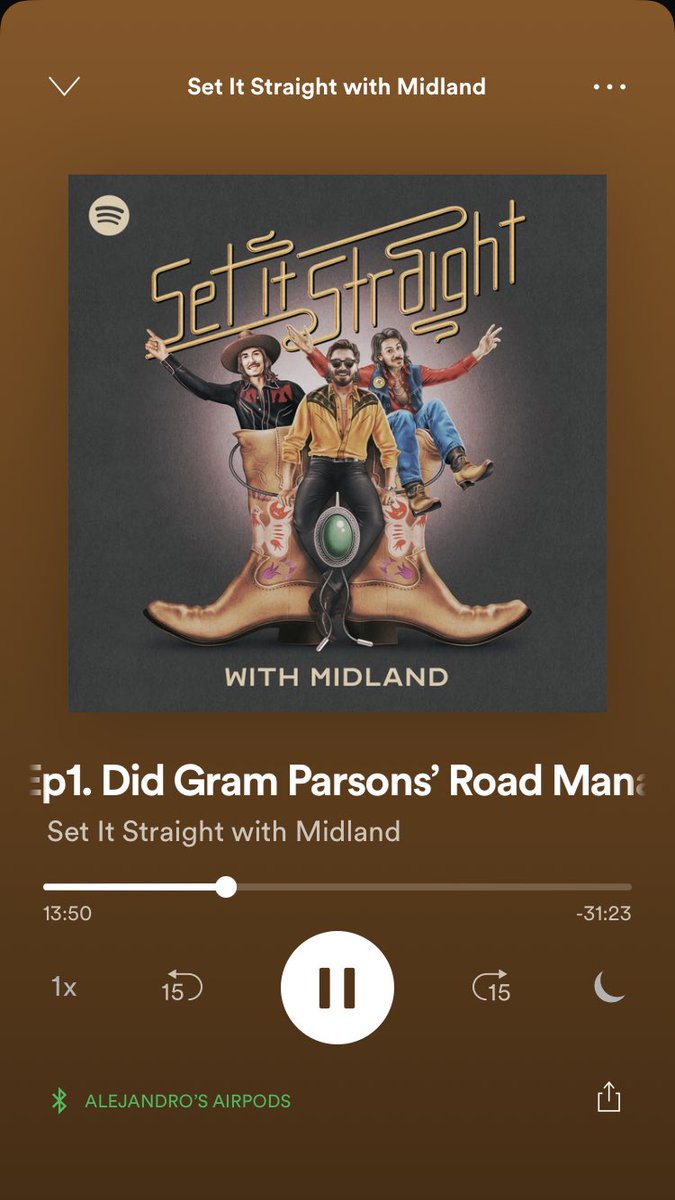 alexmarcialh's tweet photo. First time listening Midland's podcast and trust me, this podcast gonna change your life in a really good way😎 @MidlandOfficial #SetItStraight https://t.co/t4tMbHsTH0
