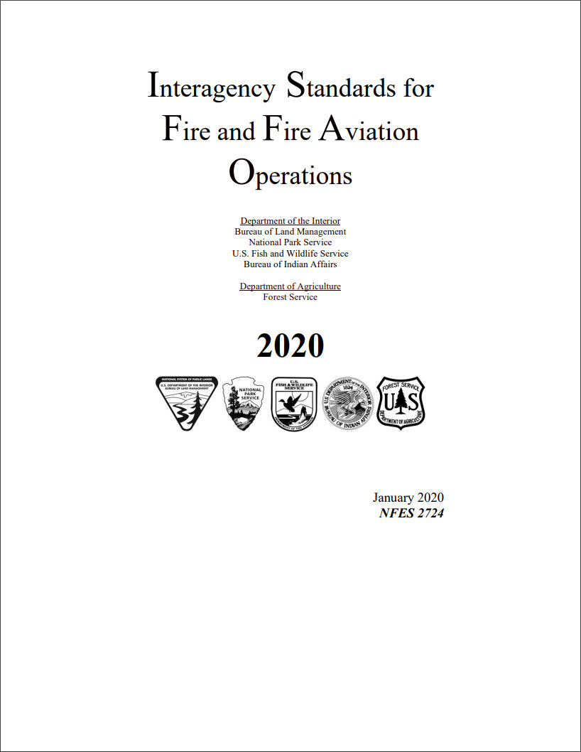 Cover of 2020 Interagency Standards for Fire and Fire Aviation Operations (Red Book)