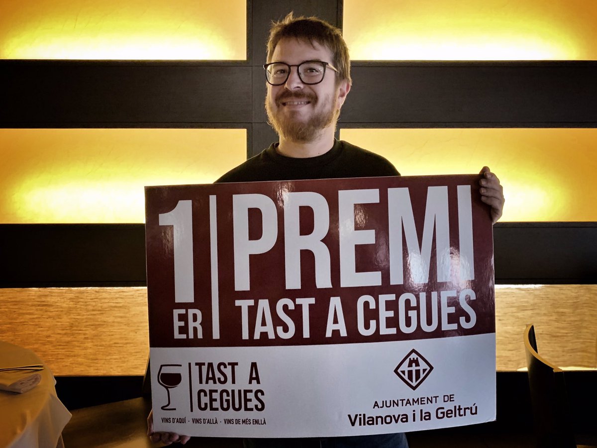 El <a href="/toncolet/">Ton Colet</a>, el sommelier de la casa, i el Josep Queralt de <a href="/montrubi/">MontRubí</a> guanyadors del Tast a Cegues de <a href="/ElMarejol/">Restaurant Marejol</a> 🍷

#elcigrodor #enoturismepenedès #cuinacatalana #vilafrancadelpenedes
