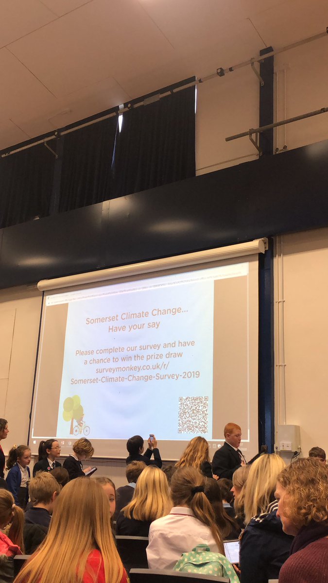 Taking part in Somerset Climate Change Survey <a href="/SomersetCouncil/">Somerset Council</a>   #ItsOurFuture #YouthVoice #StudentVoice #ClimateChange #EcoConference #ClimateCrisis