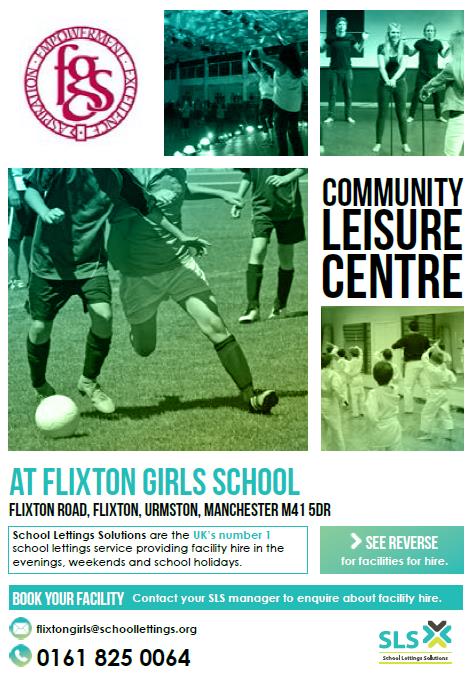 FlixtonGS's tweet photo. Looking for a venue? Activities incl. sports club, dance, yoga, meeting room, conference, children's parties, sewing/painting/cookery group etc etc. Consider us &amp; FGS Sixth Form #venue #lettings  @FlixtonGirlsSLS @LoveUrmston @promotetrafford 
https://t.co/41TtdRp2GN https://t.co/fSp1kafDtt
