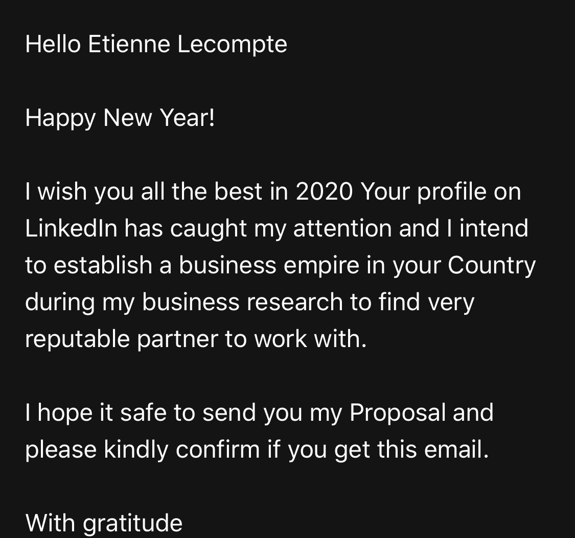 If anyone would like to build a #businessempire in your country I know a guy... ;0)