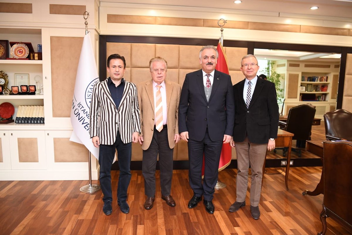 Tuzla Kaymakamımız Ali Akça ve Tuzla Belediye Başkanımız Şadi Yazıcı Üniversitemizi ziyaret etti..