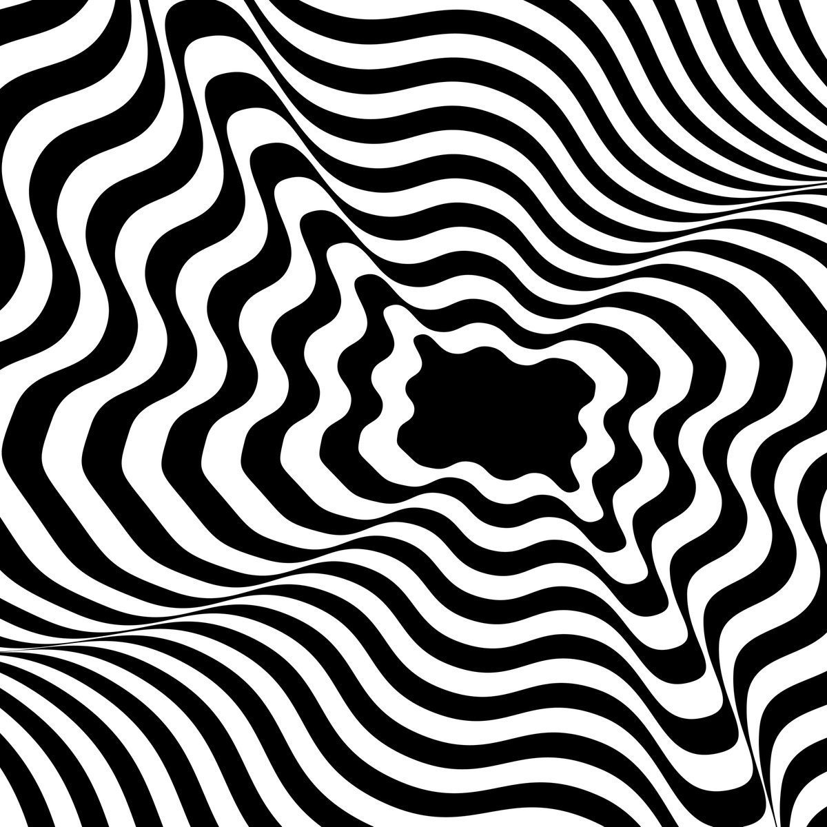 So i tried Op art #illustrator #OpArt