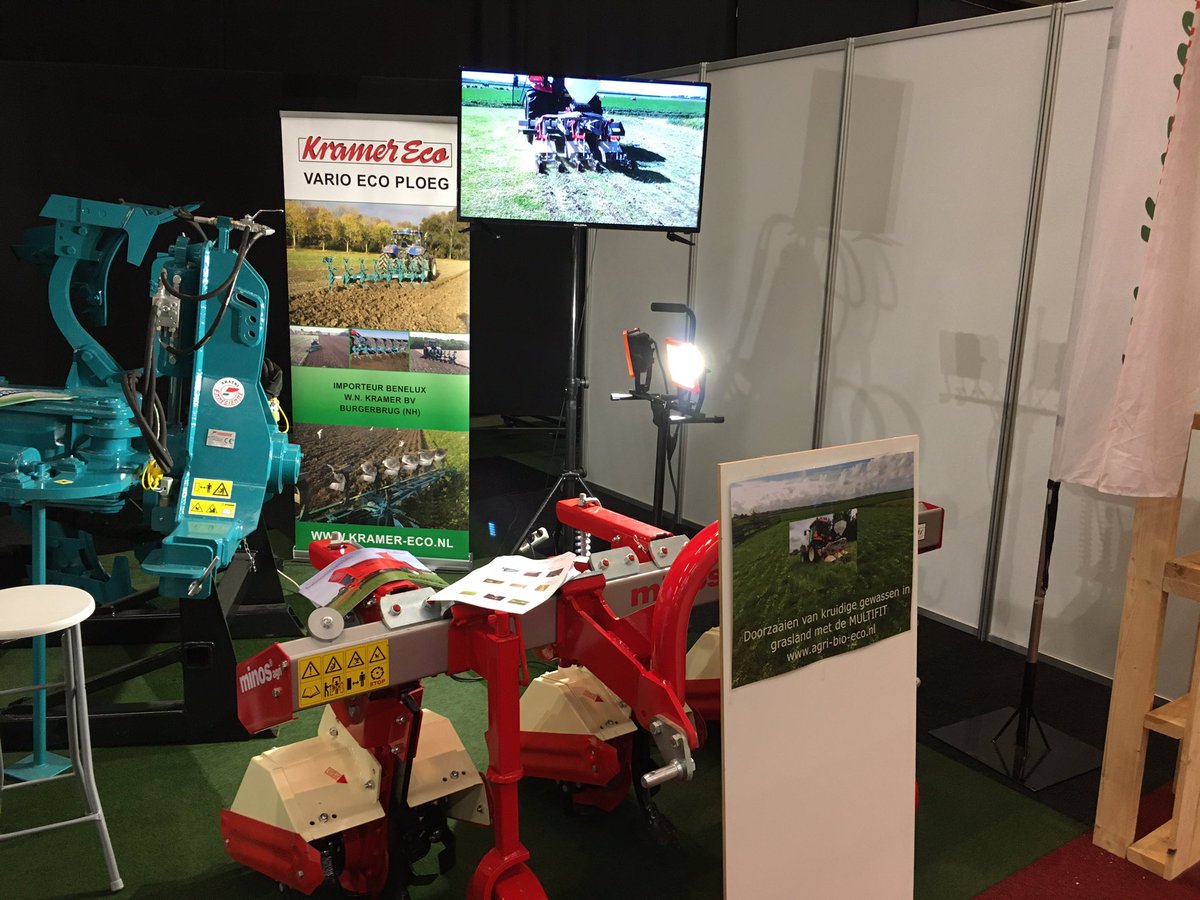 wnkramernl_bv's tweet photo. #biobeurs #zwolle #ijselhallen @Biobeurs @wnkramernl_bv #doorzaaien #stroken #kruidigegewassen #jbm #mulcher #optimaalverteren #kramereco https://t.co/xRSaZfJCuo
