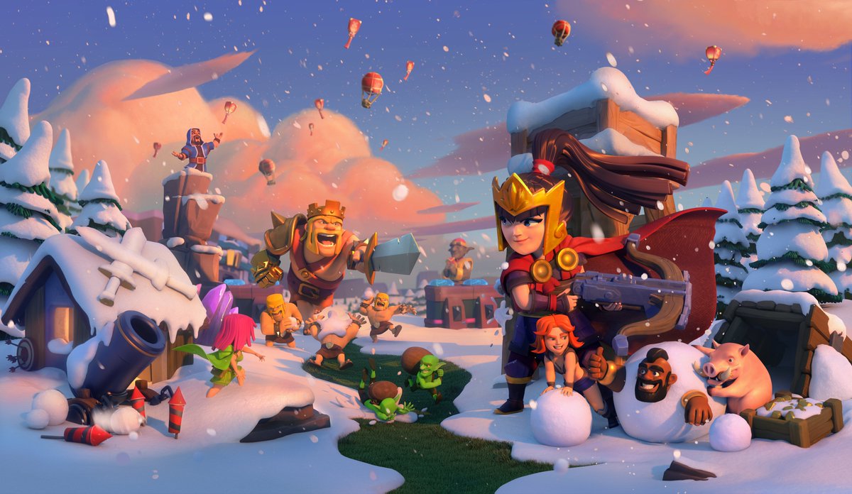 clash of clans winter update clash of clans winter update