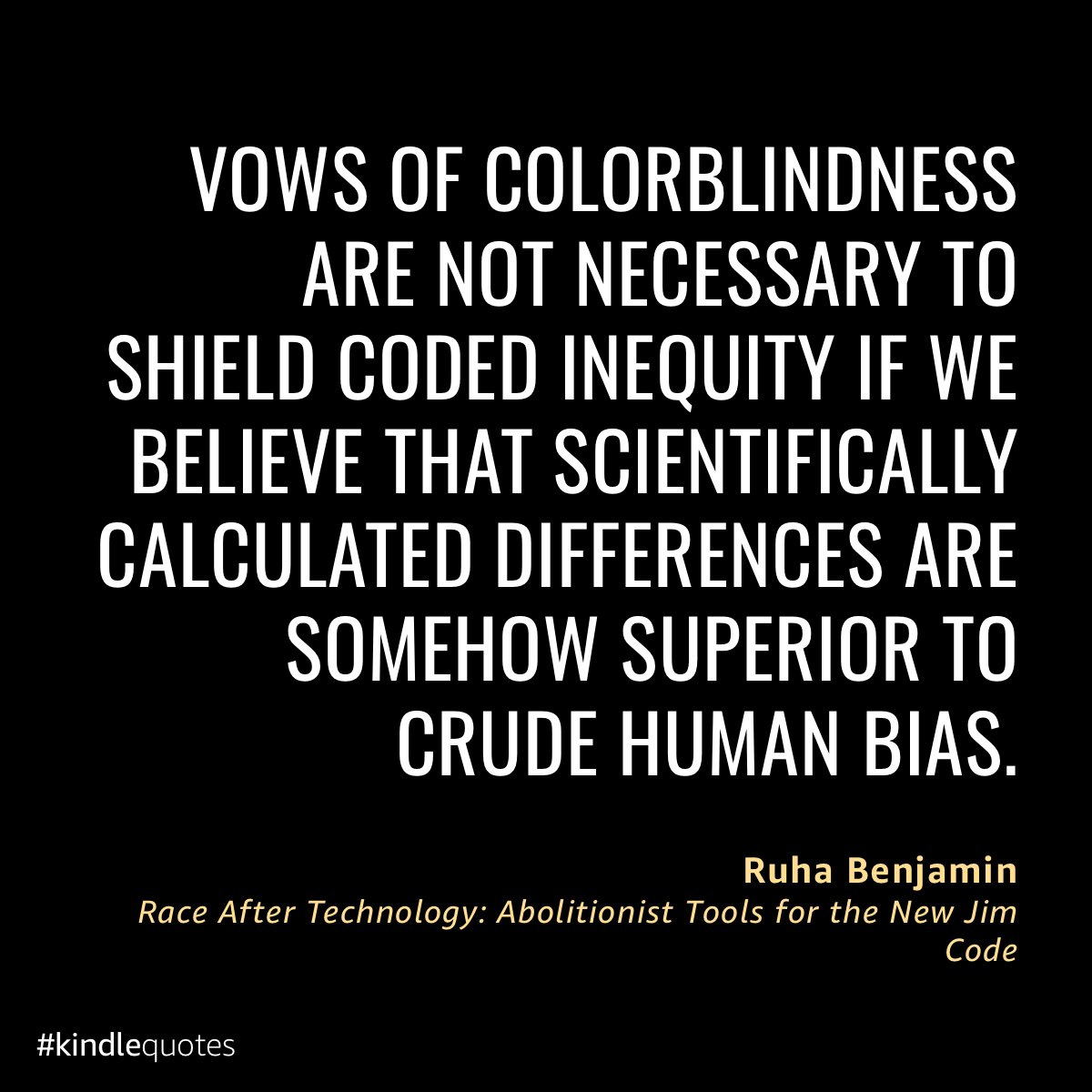 astuebe's tweet image. .⁦@ruha9⁩ #inequity #racism #newJimCode  a.co/6CMTTk5