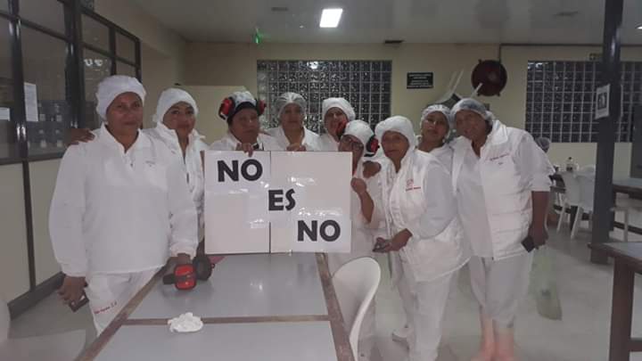 ChubutStia's tweet photo. LOS TRABAJADORES DE LA INDUSTRIA DE LA ALIMENTACIÓN DECIMOS "NO" A LA MEGAMINERÍA https://t.co/4pZzZxymln