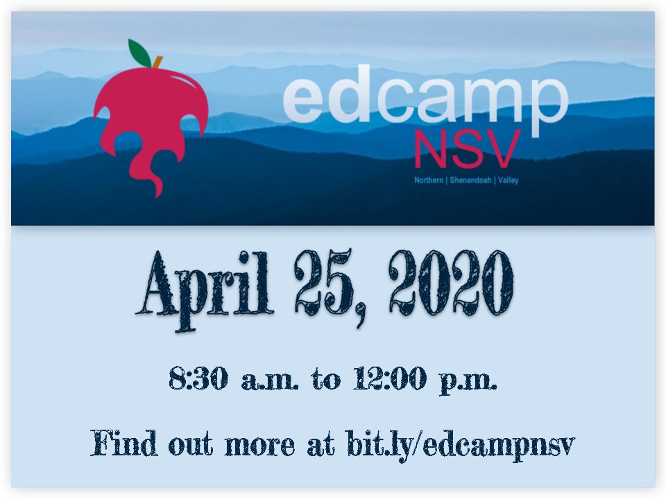 Join us for an amazing professional learning event full of collaboration and learning! 
sites.google.com/view/edcampnsv