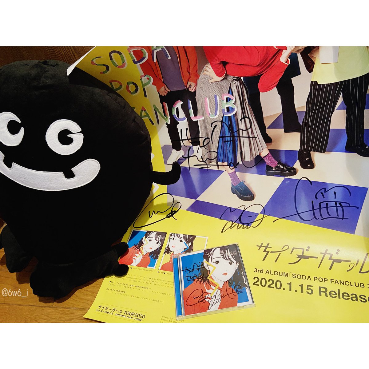 ice_achan's tweet photo. SODA POP FANCLUB 3⚡️サイダーガール
やっぱ、ばかやろう大好き✨
ライブで見たPV、メンバー楽しそうで最高でした！顔出してるから公開難しそうやけど、また見たい…🥺💕次のツアーで再放映してください…！
ヒューリーもかっこよくて好き😎アップテンポでテンション上がる！
#SPFC3 #サイダーガール https://t.co/xCEmoy85JO