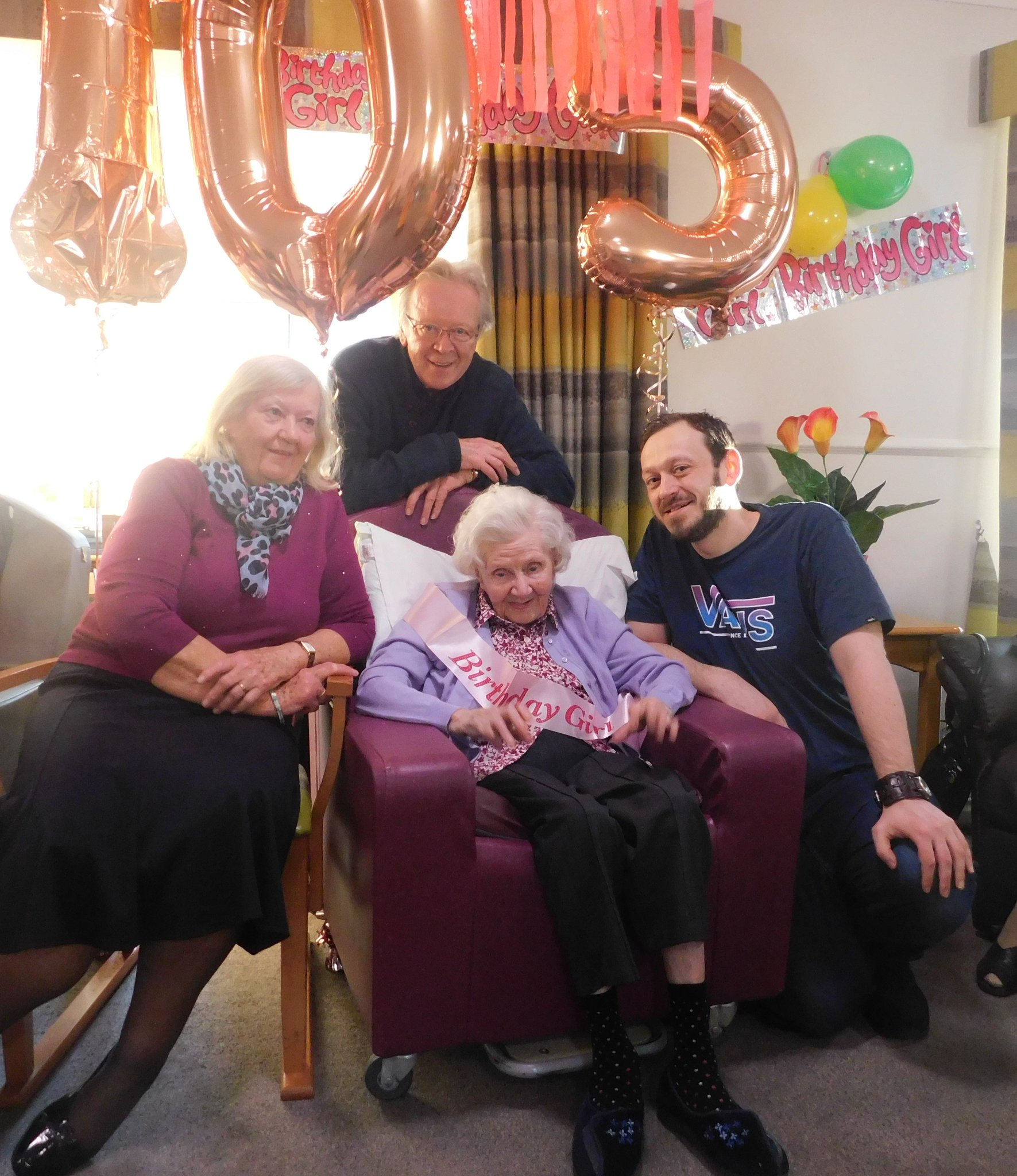 HCOne on Twitter "Happy 105th birthday to Edna Swann at Ringway Mews