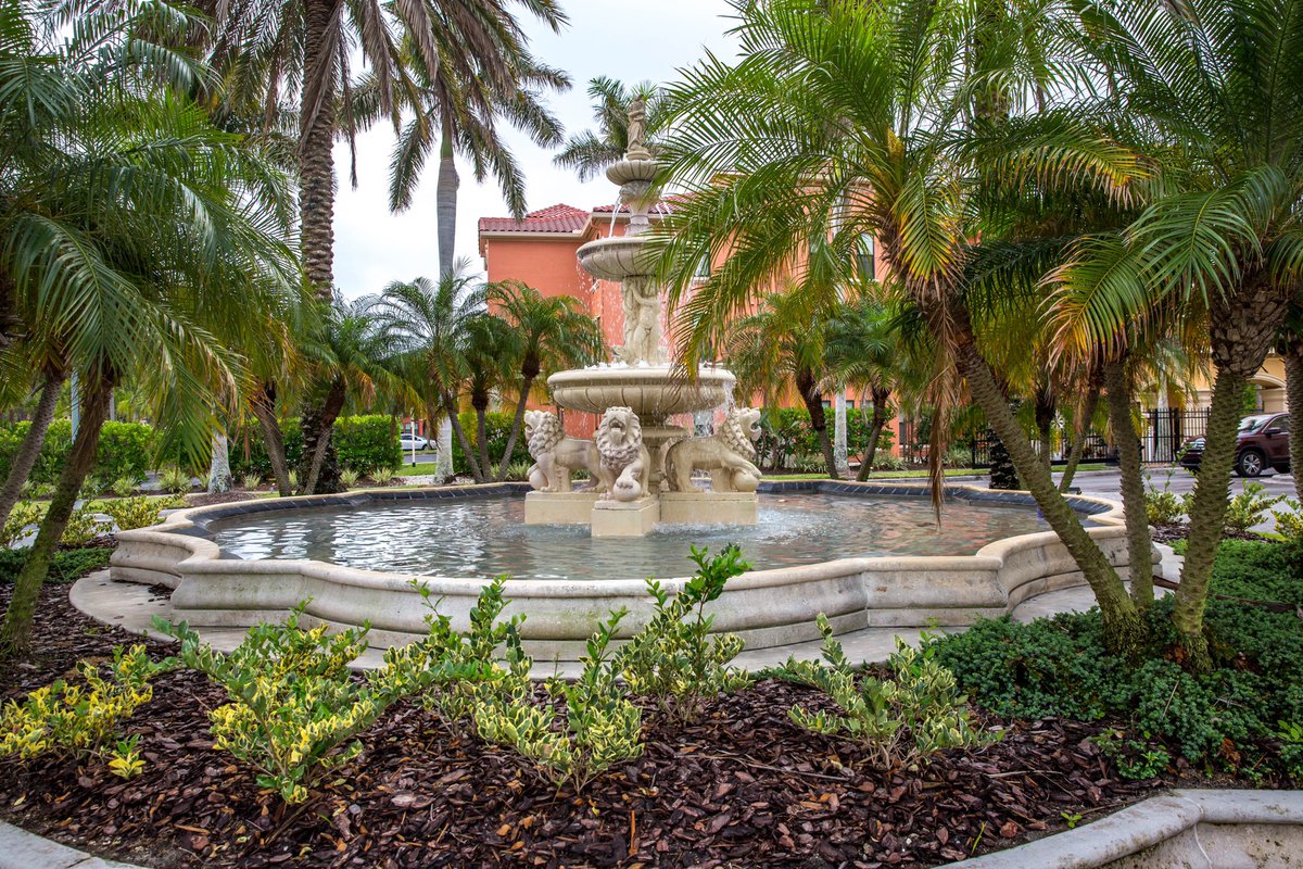 FieldstoneLS's tweet photo. Who else thinks the sound of a water fountain is the most relaxing sound in the world? 💦

#ClearwaterFL #FLLandscaping #FieldstoneLandscape #GrandBellagio #TampaBay #ClearwaterLandscaper https://t.co/wHjNuHFMSX
