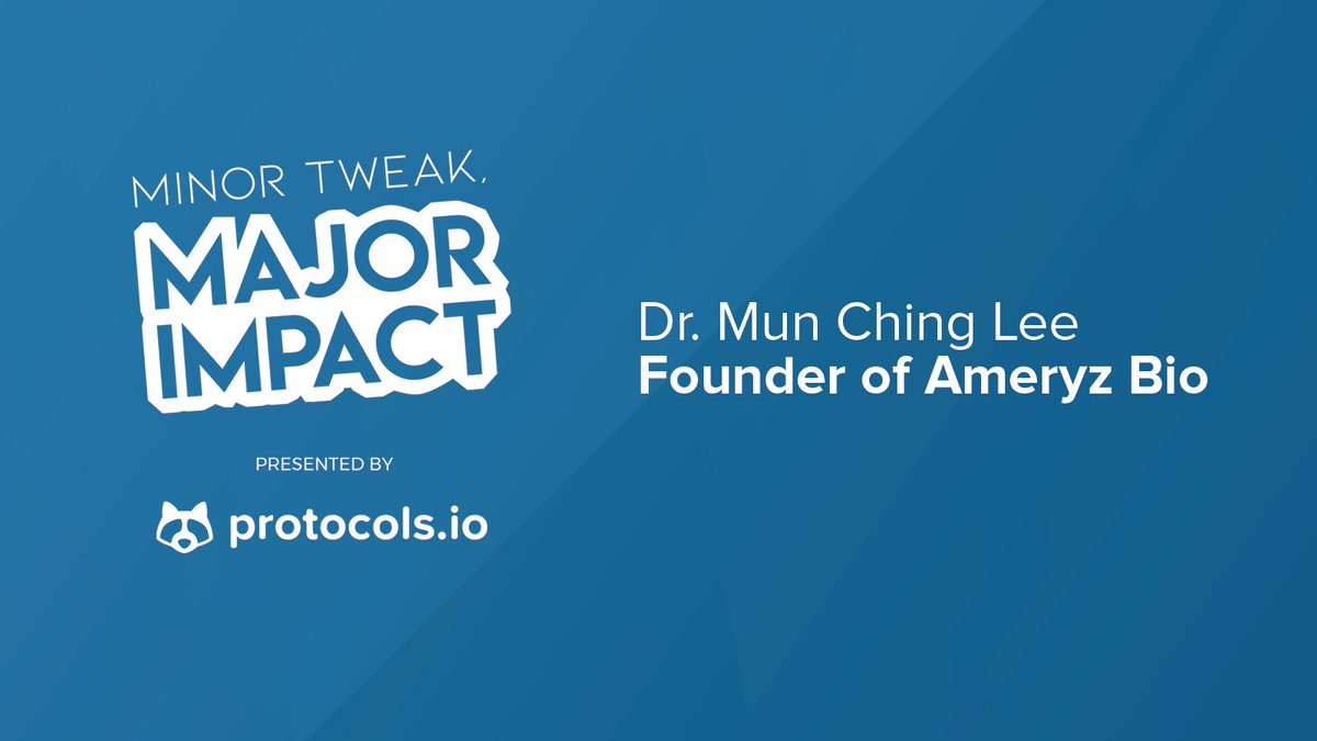 Minor Tweak, Major Impact Podcast tweet media