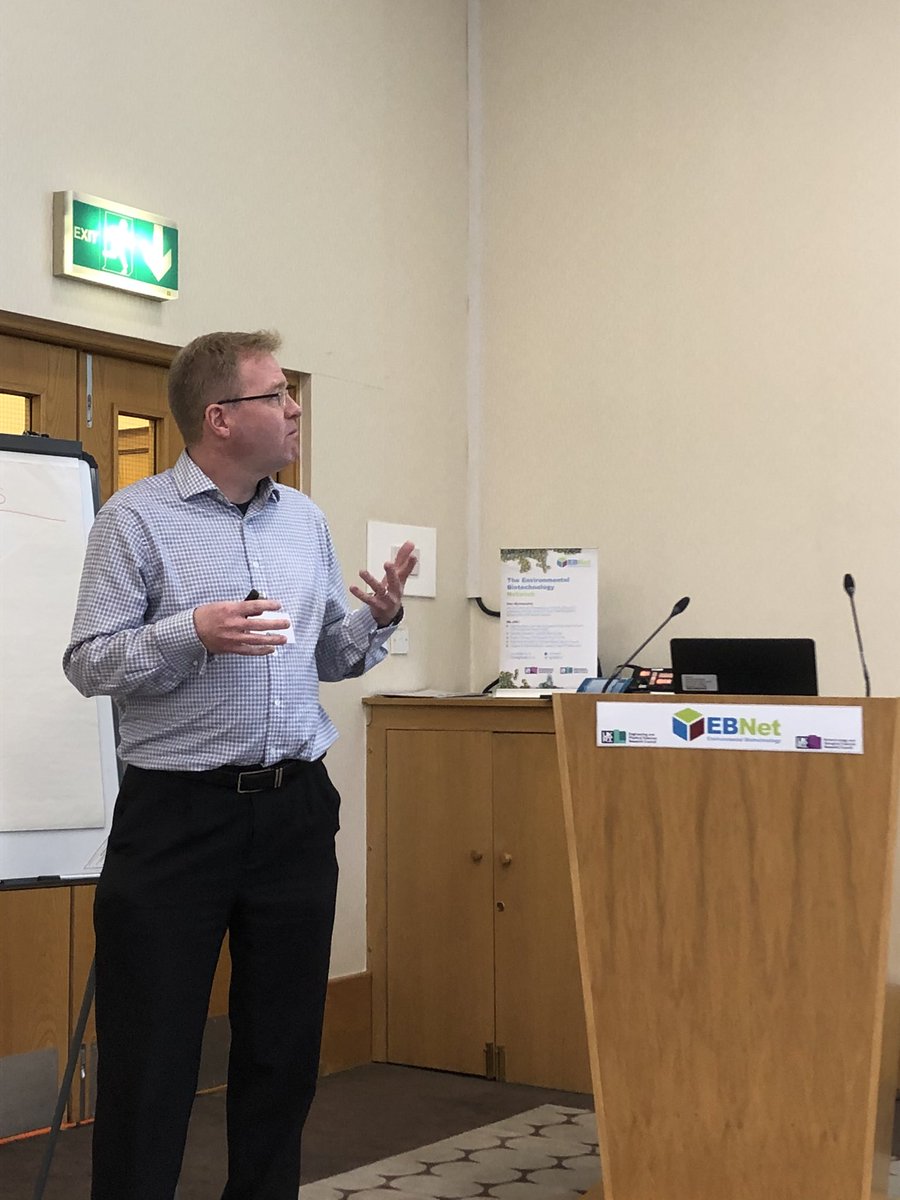 EBNetUK's tweet photo. Brilliant picture from Dr John Andresen looking at areas where we can effect carbon reduction - and microbial systems can play a role in a number of areas. Transport, wastewater treatment, energy, heat, high value products and in conjunction with other renewables. #EBNetRC2020 https://t.co/A8rmCgPzrl
