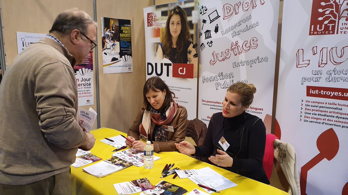 Vous êtes les bienvenus encore cet après-midi puis demain et samedi sur nos stands au #FAE @VilledeTroyes @LeCubeTroyes pour découvrir nos #DUT et #LPRO #GEII #GMP #CJ