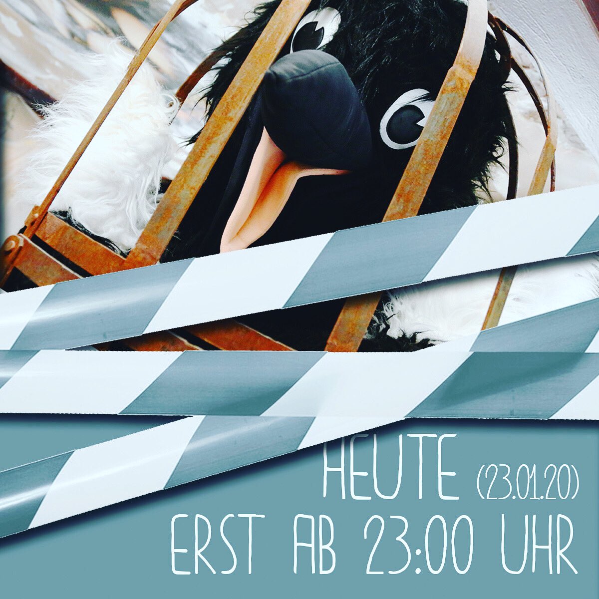 ELSTERARTIG's tweet photo. Achtung Folks ‼️ Heute Abend öffnen wir erst 23 Uhr! 💥 Dafür umso heftiger! Eintritt wie immer frei! 😍

#elsterartig #leipzig #heute #abend #donnerstag #ab23uhr #eintrittfrei https://t.co/jiJew932CM