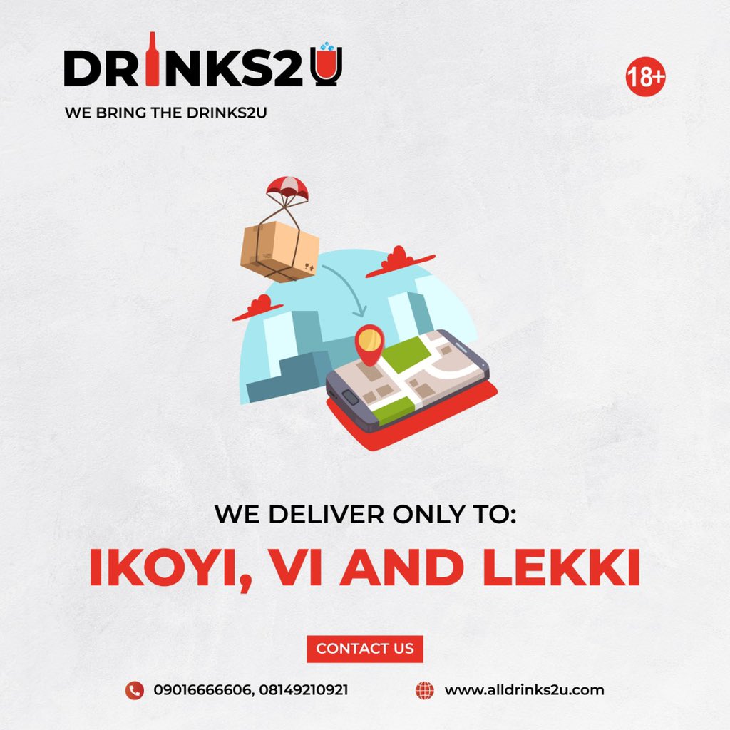 LarryTrill1's tweet photo. Let’s bring the Drinks2U,  We have made  lifestyle easier as you can simply download our mobile app, call us or order through our website and get your drinks delivered to you with free cups and ice cubes @alldrinks2u . Free delivery on all order. https://t.co/GLF4SJ2FTy